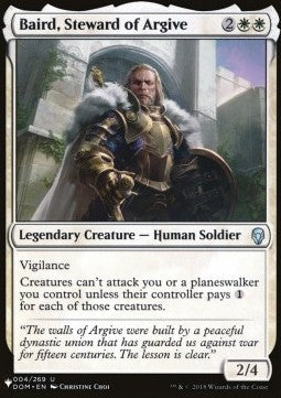 Baird, Steward of Argive⁣ - The List⁣ (Uncommon)⁣ [004]
