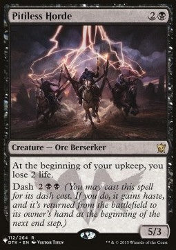 Pitiless Horde⁣ - The List⁣ (Rare)⁣ [112]
