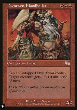 Dwarven Bloodboiler⁣ - The List⁣ (Rare)⁣ [84]