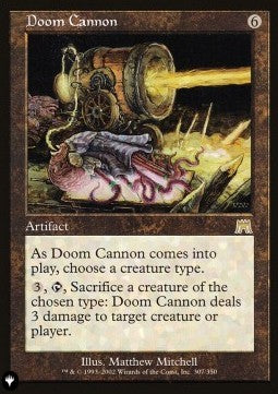 Doom Cannon⁣ - The List⁣ (Rare)⁣ [307]