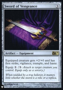 Sword of Vengeance - The List (Rare) [ZNL-216]