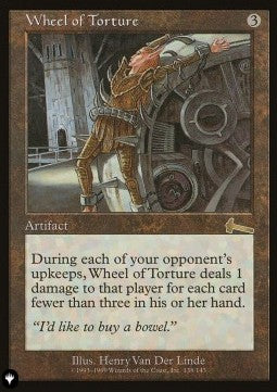 Wheel of Torture⁣ - The List⁣ (Rare)⁣ [138]