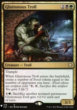Gluttonous Troll⁣ - The List⁣ (Rare)⁣ [218]