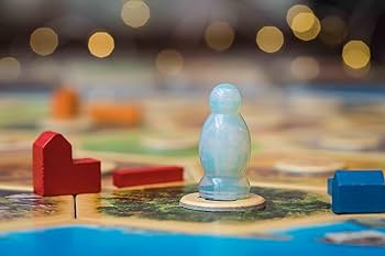 Catan Opalite Premium Robber & Metal Dice