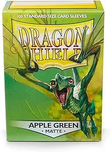 Dragon Shield 100 Matte Sleeves - Apple Green