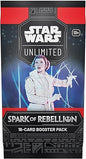 Star Wars unlimited - Spark of Rebellion Booster Pack