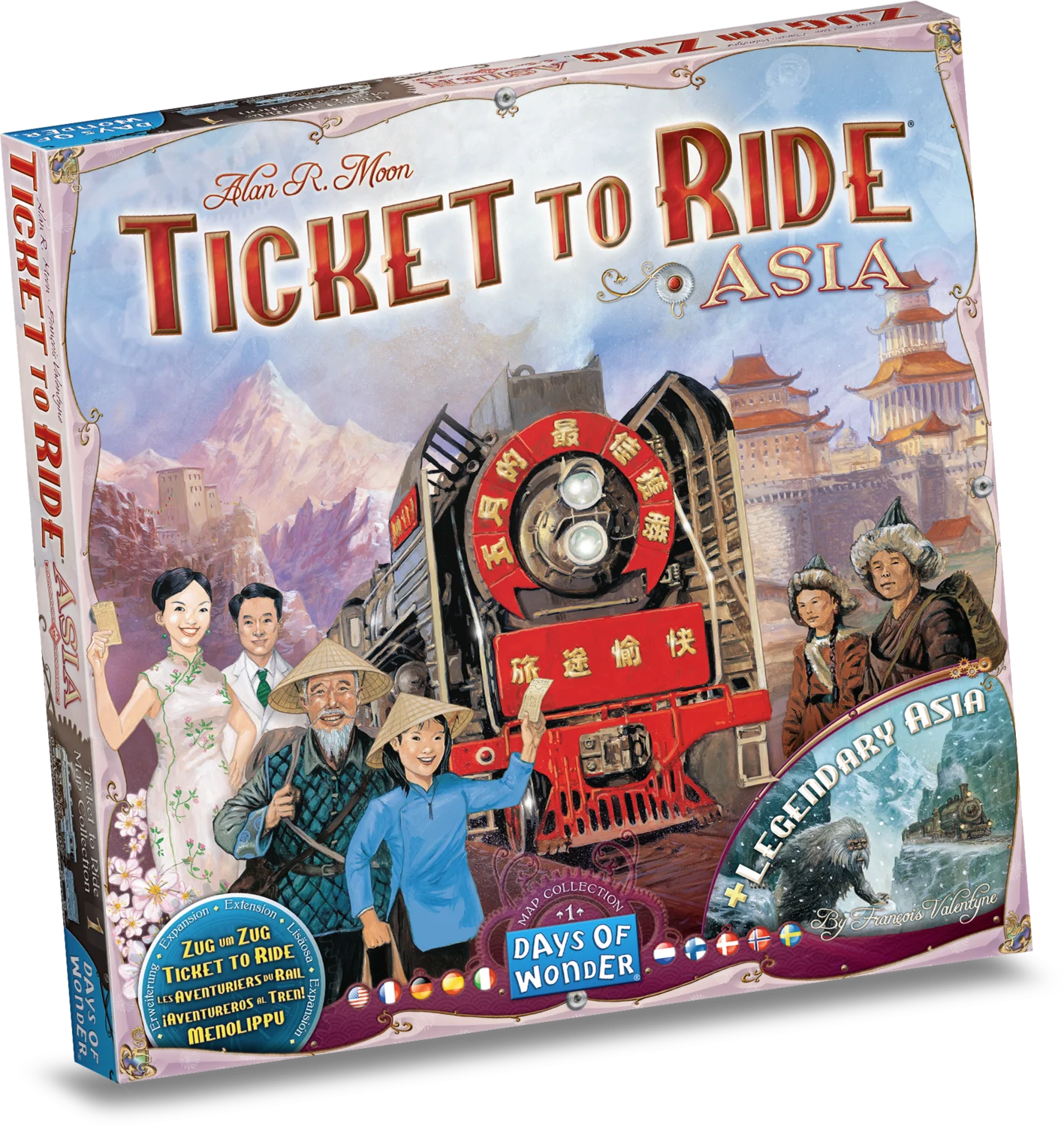 Ticket to Ride: Map Collection #1 Asia
