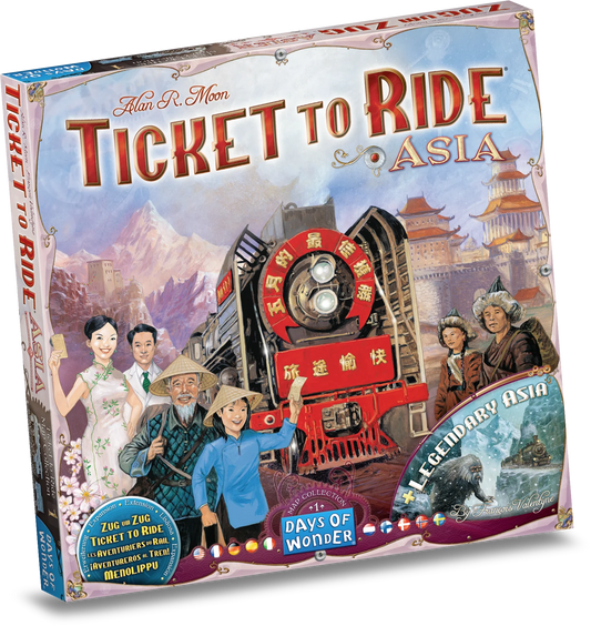 Ticket to Ride: Map Collection #1 Asia