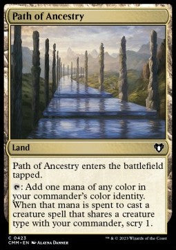 Path of Ancestry⁣ - Commander Masters⁣ (Common)⁣ [423]