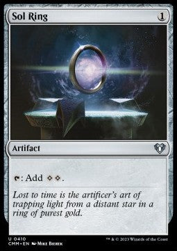Sol Ring - Commander Masters (Uncommon) [CMM-410]