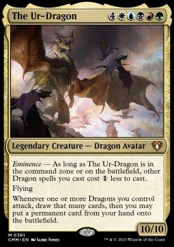 The Ur-Dragon - Commander Masters (Mythic) [CMM-361]