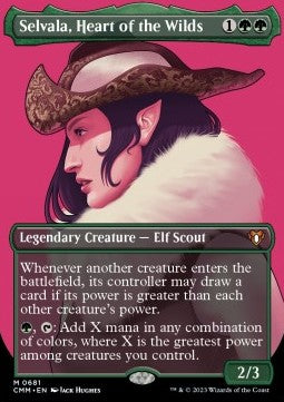 Selvala, Heart of the Wilds (V.2) - Commander Masters: Extras (Mythic) [XCMM-681]