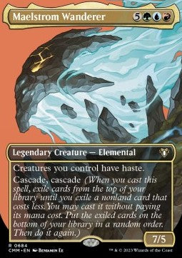 Maelstrom Wanderer (V.2) - Commander Masters: Extras (Rare) [XCMM-684]