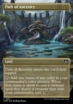 Path of Ancestry - Commander Masters: Extras (Common) [XCMM-661]