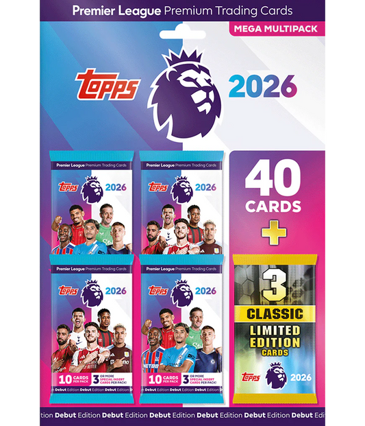 Topps - Premier League 2026 Mega Multipack