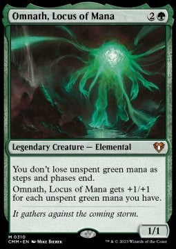 Omnath, Locus of Mana - Commander Masters (Mythic) [CMM-310]