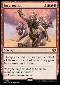 Insurrection - Commander Masters (Mythic) [CMM-236]