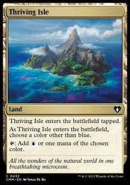 Thriving Isle⁣ - Commander Masters⁣ (Common)⁣ [432]