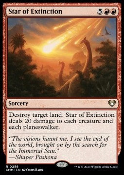 Star of Extinction - Commander Masters (Rare) [CMM-259]