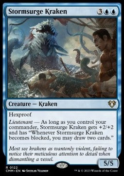 Stormsurge Kraken⁣ - Commander Masters⁣ (Rare)⁣ [122]