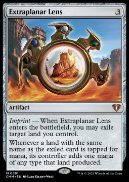 Extraplanar Lens - Commander Masters (Mythic) [CMM-381]