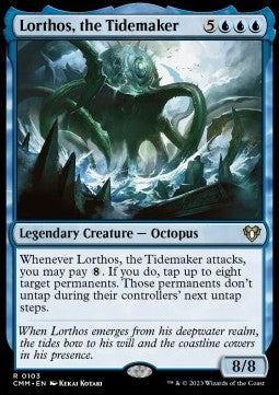 Lorthos, the Tidemaker - Commander Masters (Rare) [CMM-103]