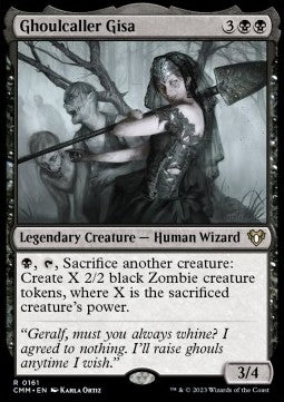 Ghoulcaller Gisa - Commander Masters (Rare) [CMM-161]
