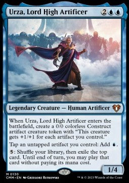 Urza, Lord High Artificer - Commander Masters (Mythic) [CMM-130]