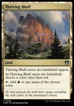 Thriving Bluff⁣ - Commander Masters⁣ (Common)⁣ [429]