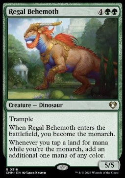 Regal Behemoth - Commander Masters (Rare) [CMM-316]