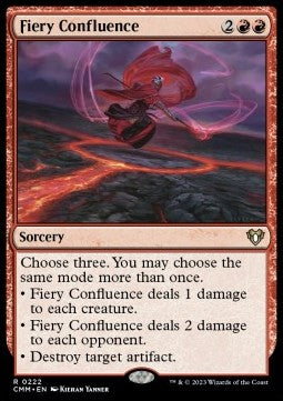 Fiery Confluence - Commander Masters (Rare) [CMM-222]