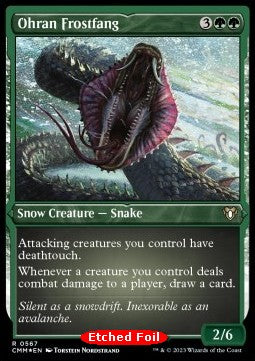 Ohran Frostfang (V.1) - Commander Masters: Extras (Rare) [XCMM-567]