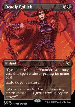 Deadly Rollick (V.2) - Commander Masters: Extras (Rare) [XCMM-695]