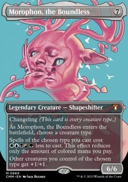 Morophon, the Boundless (V.2) - Commander Masters: Extras (Mythic) [XCMM-669]