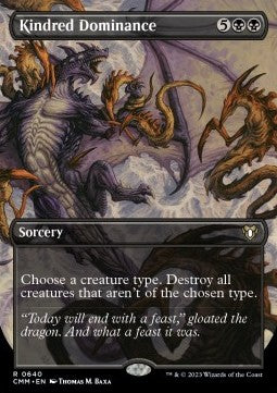 Kindred Dominance (V.2) - Commander Masters: Extras (Rare) [XCMM-640]