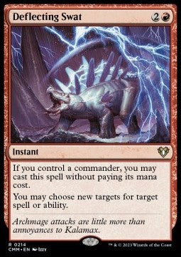 Deflecting Swat - Commander Masters (Rare) [CMM-214]