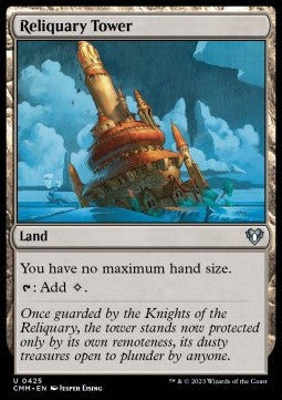 Reliquary Tower - Commander Masters (Uncommon) [CMM-425]