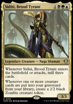 Sidisi, Brood Tyrant⁣ - Commander Masters⁣ (Rare)⁣ [355]