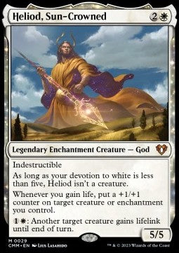 Heliod, Sun-Crowned - Commander Masters (Mythic) [CMM-29]