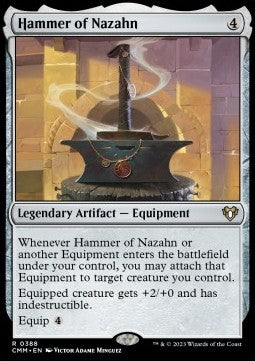 Hammer of Nazahn - Commander Masters (Rare) [CMM-388]