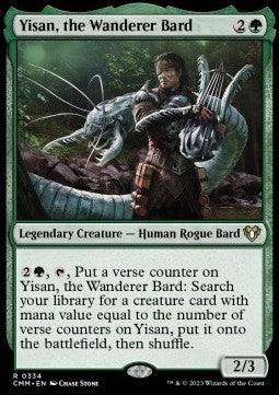 Yisan, the Wanderer Bard - Commander Masters (Rare) [CMM-334]