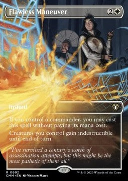 Flawless Maneuver (V.2) - Commander Masters: Extras (Rare) [XCMM-692]