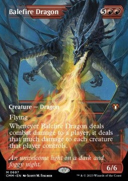 Balefire Dragon (V.2) - Commander Masters: Extras (Mythic) [XCMM-697]