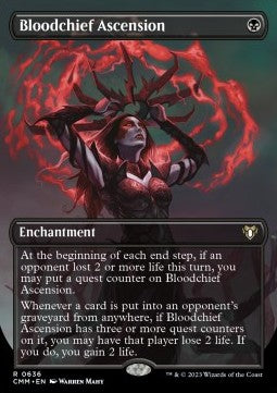 Bloodchief Ascension (V.2)⁣ - Commander Masters: Extras⁣ (Rare)⁣ [636]