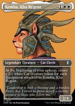 Kemba, Kha Regent⁣ - Commander Masters: Extras⁣ (Uncommon)⁣ [671]
