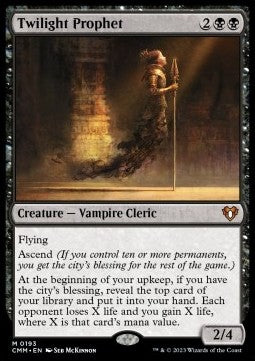 Twilight Prophet - Commander Masters (Mythic) [CMM-193]