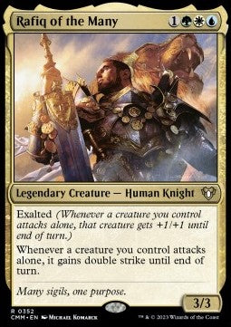 Rafiq of the Many⁣ - Commander Masters⁣ (Rare)⁣ [352]
