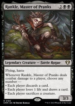 Rankle, Master of Pranks⁣ - Commander Masters⁣ (Rare)⁣ [180]
