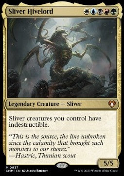 Sliver Hivelord - Commander Masters: Extras (Mythic) [XCMM-937]