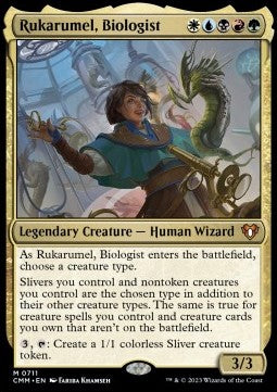 Rukarumel, Biologist (V.1) - Commander Masters: Extras (Mythic) [XCMM-711]